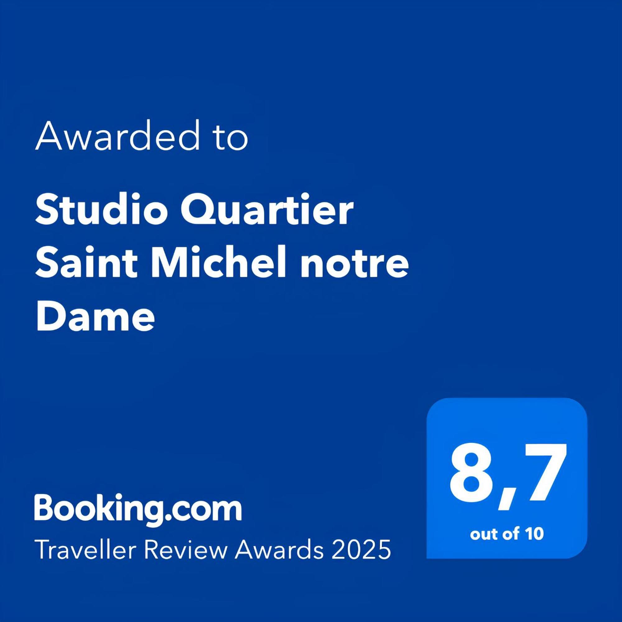 Studio Quartier Saint Michel Notre Dame Free Netflix Παρίσι Εξωτερικό φωτογραφία